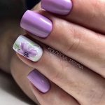 unghii cu flori